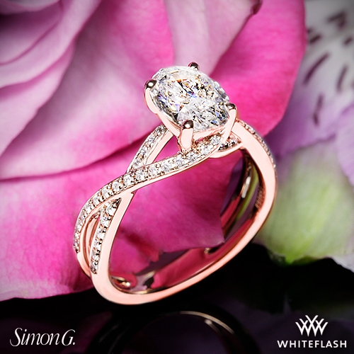 10 Beautiful Rose Gold Engagement Rings 