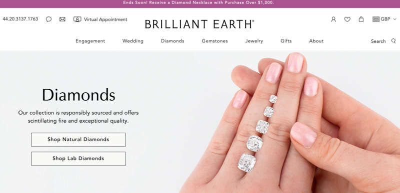 Bright hot sale earth diamonds