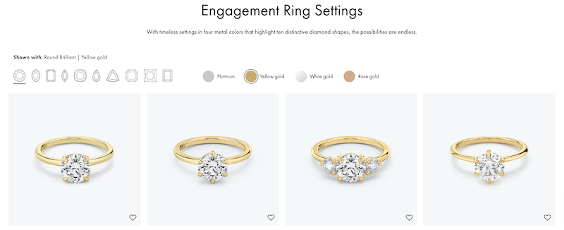 VRAI Engagement Ring Settings