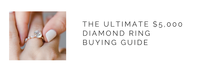 The Ultimate $5,000 Diamond Ring Buying Guide