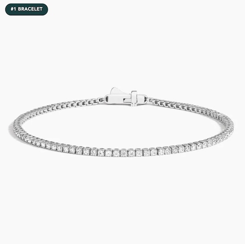 6.5 in. Petite Lab Diamond Tennis Bracelet (1 1/2 ct. tw.) in 14K White Gold